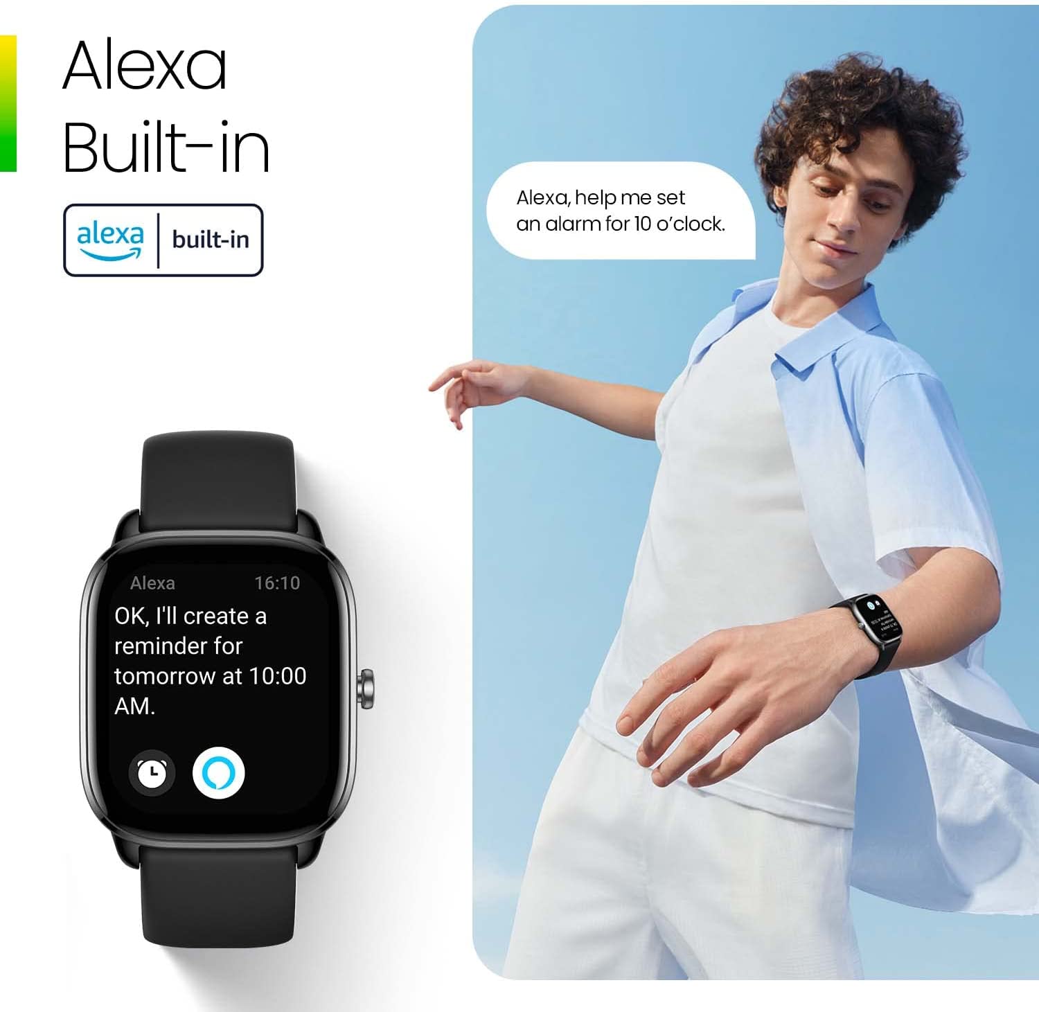 AMAZFIT GTS 4 Mini Smartwatch