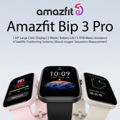 AMAZFIT Bip 3 Pro Smartwatch, PTT Outdoor, AMAZFIT Bip 3 Pro Smartwatch 1,