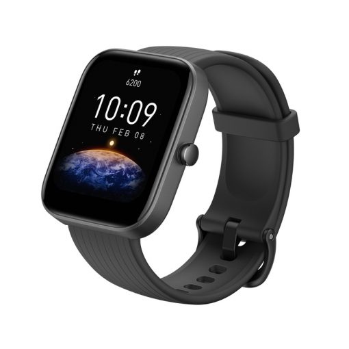 AMAZFIT Bip 3 Pro Smartwatch, PTT Outdoor, AMAZFIT Bip 3 Pro SmartwatchBLACK,