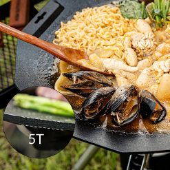 Non Stick Korean Grill Pan (Maifan Stone Coating), PTT Outdoor, Non Stick Korean Grill Pan Maifan Stone Coating 1,