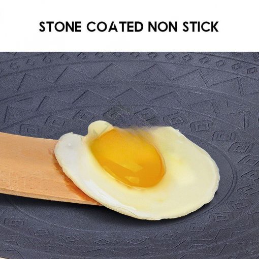 Non Stick Korean Grill Pan (Maifan Stone Coating), PTT Outdoor, Non Stick Korean Grill Pan Maifan Stone Coating 6,