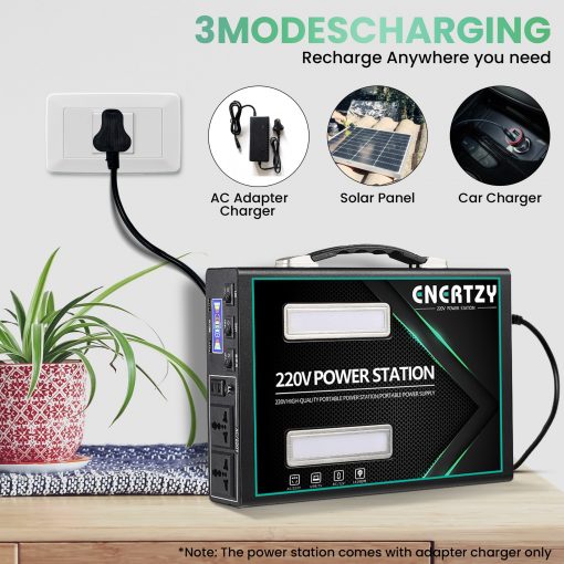 ENERTZY Portable Power Station 350W, 90000mah, PTT Outdoor, ENERTZY Portable Power Station3,