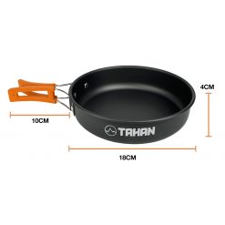 TAHAN Panthera Camper Cookset Combo, PTT Outdoor, TAHAN Panthera Camper Cookset 2a,
