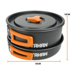TAHAN Panthera Camper Cookset Combo, PTT Outdoor, TAHAN Panthera Camper Cookset 4,
