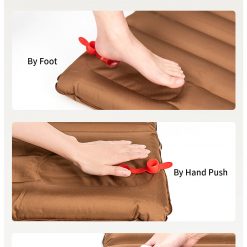 MOBI GARDEN Single Inflatable Sleeping Pad, PTT Outdoor, a37479a1e519fef6cb937a97d08e3efc,