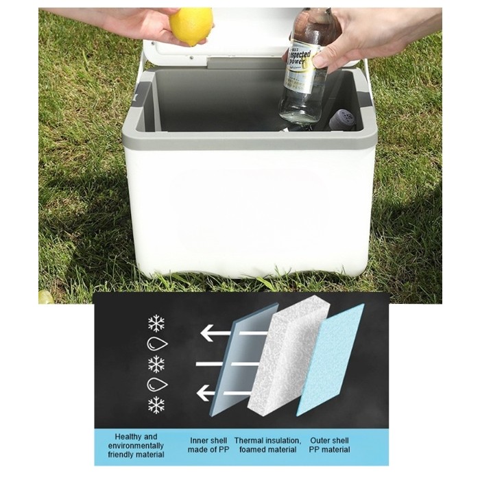 Portable insulated cooler top
