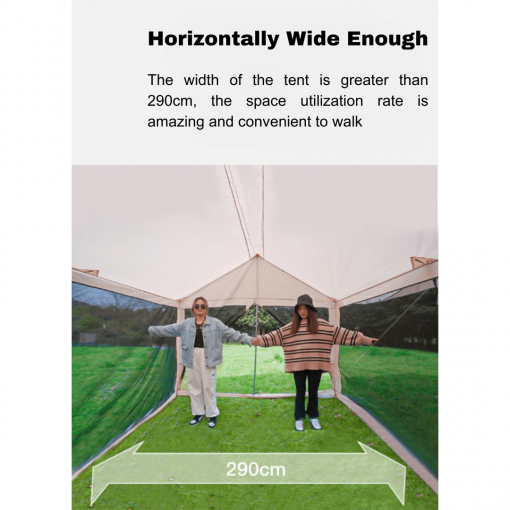 6-8P-Screened-Canopy-Tent-with-Mesh-Sidewalls-TXZ-1157-5