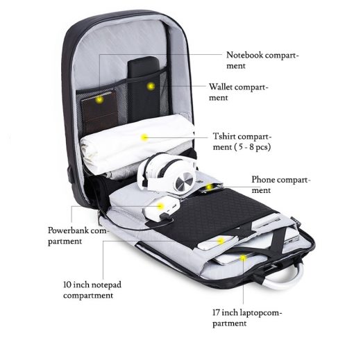 ARCTIC HUNTER i-Vintage Laptop Backpack (15.6"), PTT Outdoor, 7 749dc8f7 860d 4f46 906b dba169c780f5 800x 1,