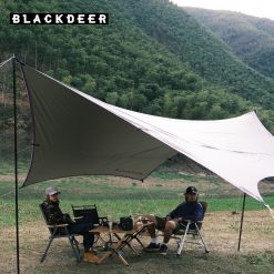 Hiking Main Category Page, PTT Outdoor, BLACKDEER Yun Vinyl Black Coating Butterfly Shape Tarp 06,