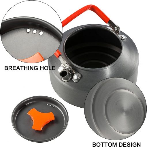 Camping Cooking Kit Combo, PTT Outdoor, Camping Cookware Mess Kit Lifestyle 1,