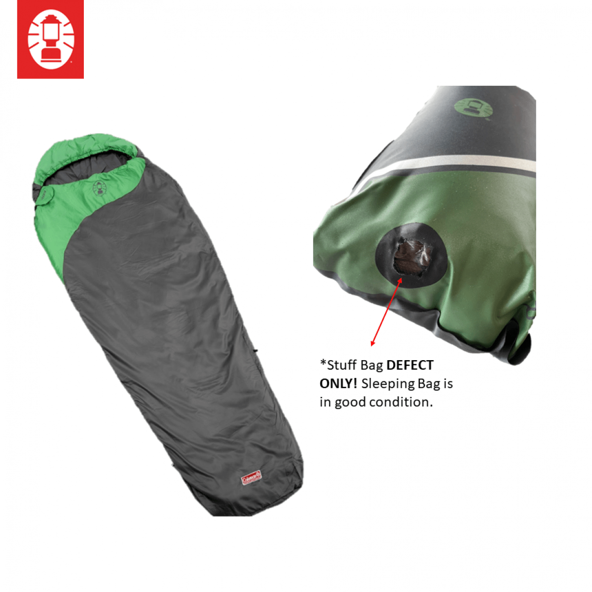 马来西亚最适合户外运动爱好者的 5 大睡袋, PTT Outdoor, Coleman Bikers Compression Sleeping Bag,