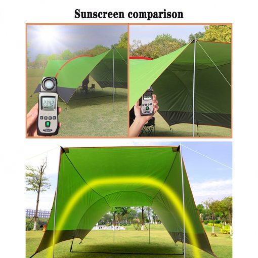 CoverAll UPF40 Flysheet Shelter, outdoor shelter, UV protection tarp, UPF 40, sunshade tarp, camping gear shelter, water resistance flysheet, versatile flysheet shelter, beach canopy tarp, picnic shade flysheet, portable flysheet shade, sun flysheet shelter tarp, durable construction, easy setup, wind resistance tarp, outdoor equipment, backyard shade, travel essentials, sun protection flysheet tarp rooftop, tent tarp, camping site shelter for 6 person