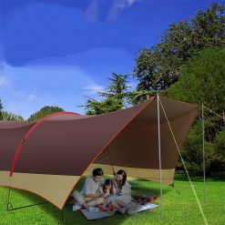 CoverAll UPF40 Flysheet Shelter, outdoor shelter, UV protection tarp, UPF 40, sunshade tarp, camping gear shelter, water resistance flysheet, versatile flysheet shelter, beach canopy tarp, picnic shade flysheet, portable flysheet shade, sun flysheet shelter tarp, durable construction, easy setup, wind resistance tarp, outdoor equipment, backyard shade, travel essentials, sun protection flysheet tarp rooftop, tent tarp, camping site shelter for 6 person