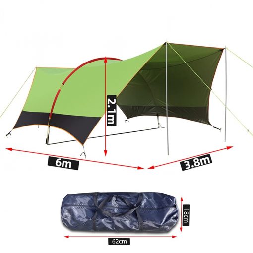 CoverAll UPF40 Flysheet Shelter, outdoor shelter, UV protection tarp, UPF 40, sunshade tarp, camping gear shelter, water resistance flysheet, versatile flysheet shelter, beach canopy tarp, picnic shade flysheet, portable flysheet shade, sun flysheet shelter tarp, durable construction, easy setup, wind resistance tarp, outdoor equipment, backyard shade, travel essentials, sun protection flysheet tarp rooftop, tent tarp, camping site shelter for 6 person