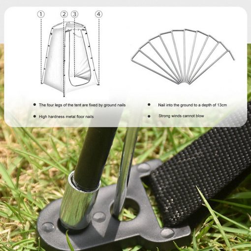 EZPack Privacy Changing Tent, portable changing tent, outdoor privacy shelter, camping restroom solution, pop-up dressing room, beach changing room, travel toilet tent, instant privacy shelter, lightweight portable tent, foldable changing shelter, EZPack privacy shelter, collapsible outdoor restroom, versatile changing station, easy-setup privacy tent, compact camping bathroom, mobile dressing tent, on-the-go changing solution, discreet outdoor toilet, privacy shelter for events, temporary personal space
