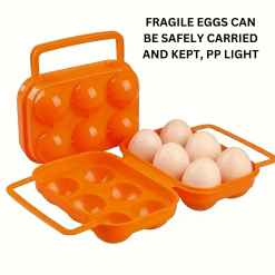 Egg Container with Handle - 6 Slots, PTT Outdoor, Egg Container with Handle 6 Pcs 3,