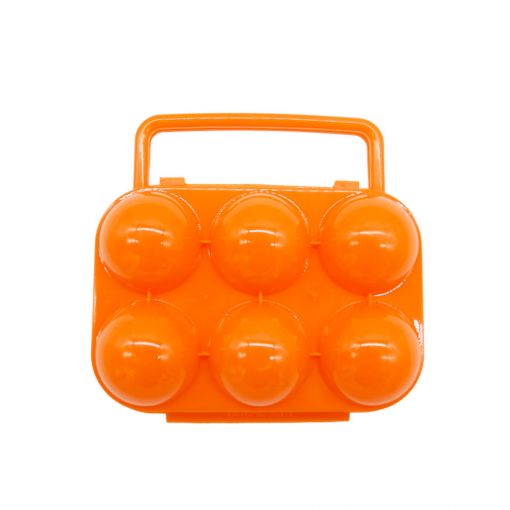 Egg Container with Handle - 6 Slots, PTT Outdoor, Egg Container with Handle 6 Pcs main,