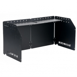 New Arrivals, PTT Outdoor, Foldable Outdoor Windshield 4 Fold with Top Black main,