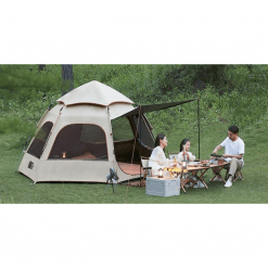 Hexagon-5-8P-Pop-up-Camping-Tent-with-Rainfly-16