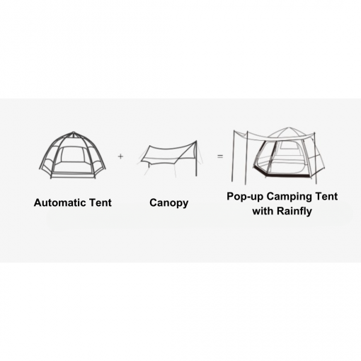 Hexagon-5-8P-Pop-up-Camping-Tent-with-Rainfly-8