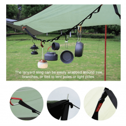 Combo Kemaih, PTT Outdoor, Outdoor Camping Hanging Strap Rope 3,