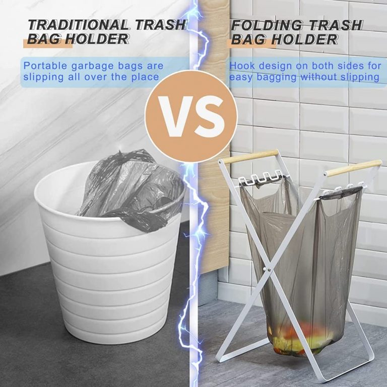 Outdoor Foldable Garbage Bag Holder Best Choice PTT Outdoor