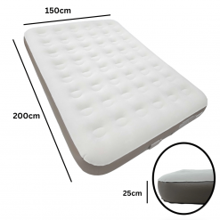 COMBO SALE!, PTT Outdoor, Queen Air Mattress with Built in Pump size new 1,