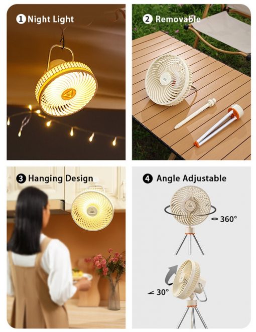 Retro Hyperwind Camping Fan with Adjustable Stand, Retro Hyperwind Camping Fan, Adjustable Stand, portable fan, vintage design, outdoor cooling, camping gear, retro style, airflow control, compact size, weather-resistant, battery-operated, camping essentials, retro camping fan, versatile stand fan, portable cooling solution, travel-friendly, classic camping fan, adjustable height, battery-powered fan, camping comfort, nostalgic camping fan