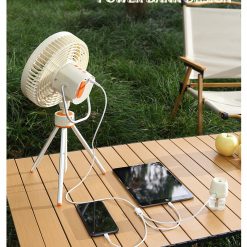 Retro Hyperwind Camping Fan with Adjustable Stand, Retro Hyperwind Camping Fan, Adjustable Stand, portable fan, vintage design, outdoor cooling, camping gear, retro style, airflow control, compact size, weather-resistant, battery-operated, camping essentials, retro camping fan, versatile stand fan, portable cooling solution, travel-friendly, classic camping fan, adjustable height, battery-powered fan, camping comfort, nostalgic camping fan