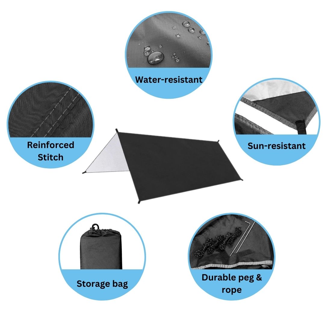 Camping Comfort: Creating a Cozy Campsite, PTT Outdoor, ShelterPro Hammock Tarp Web Function,