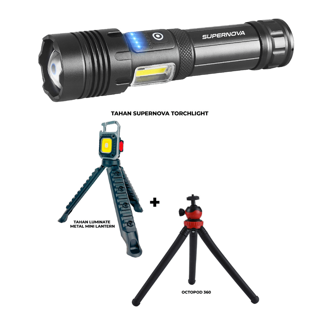 TAHAN Supernova Torchlight | PTT Outdoor Supernova Combo