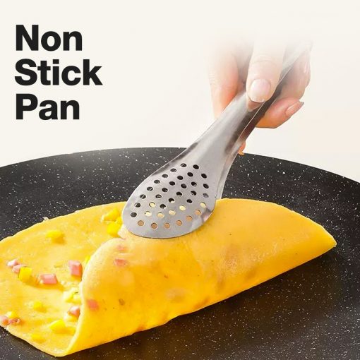 TAHAN 14IN Round Grill Pan, grill pan, TAHAN Grill pan, TAHAN camping pan, must-have outdoor cooking pan, lightweight hiking grill pan, convenient hiking grill pan, efficient outdoor cooking pan, travel-friendly outdoor cooking pan, pan for outdoor cook, non-stick pan, non sticky cooking pan, anti-melekat pan, iron pan, oil pouring port pan, one die-casting design pan, hangable pan, anti-slip pan, wear-resistant layer pan, multi-purpose pan, multifunction pan, roasting pan, stewing pan, stir-fry pan, easy cleaning pan