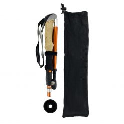 TAHAN 3-Section Foldable Hiking Stick, PTT Outdoor, TAHAN 3 Section Foldable Hiking Stick Orange 2,