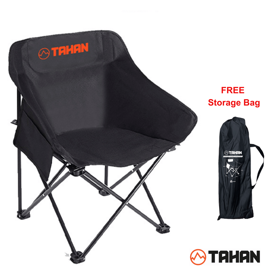 Camping Ultra Comfort Combo, PTT Outdoor, TAHAN Ergoshift Chair with bag,