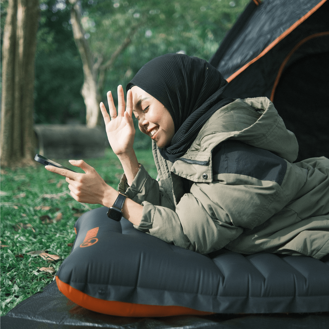 Things You Need To Know Before Buying Your Camping Sleeping Pad, PTT Outdoor, TAHAN Panthera Inflatable Sleeping Pad lifestyle 11,