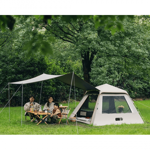 TXZ Auto Top-up Square Tent 2-4P - 3