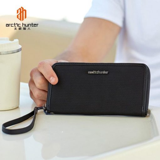 ARCTIC HUNTER Ballistic Nylon Fashion Wallets Purses Oxford Money Clips Black Coin Pocket 12 cards compartment, PTT Outdoor, WhatsAppImage2021 07 23at09.33.50 1 800x 1,