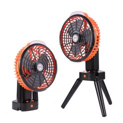 Payday Merdeka Sale, PTT Outdoor, X6 Rechargeable Camping Fan with LED Lantern Life 6,
