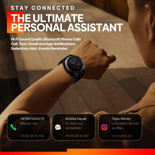 ZEBLAZE Stratos 3 GPS Smartwatch, heart rate monitor, gps watch, zeblaze gps watch, zeblaze fitness watch