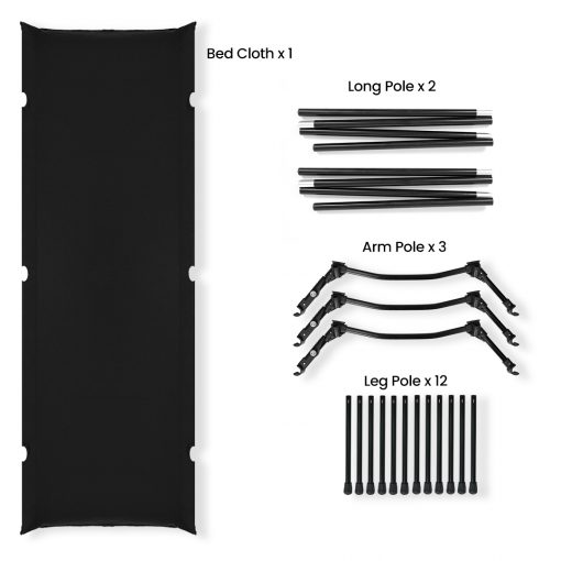 Camping Cot 190cm, PTT Outdoor, camping cot 190cm eqp,