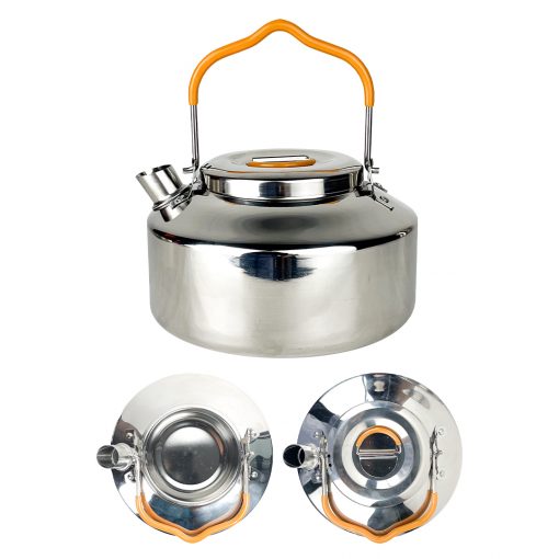 ProChef Stainless Steel Outdoor Cookset - 4 Piece, PTT Outdoor, pro chef stainless steel outdoor cookset kettle,
