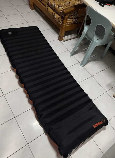 TAHAN Panthera Inflatable Sleeping Pad, PTT Outdoor, sleeping pad review 14,