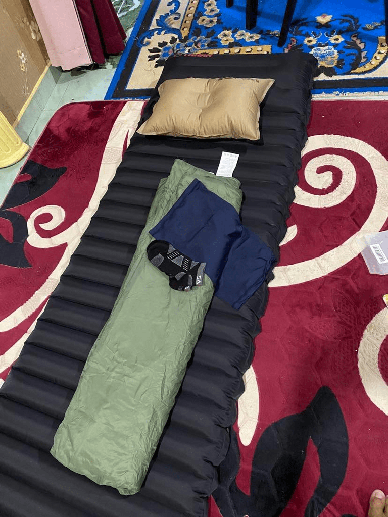 TAHAN Panthera Inflatable Sleeping Pad, PTT Outdoor, sleeping pad review 7,