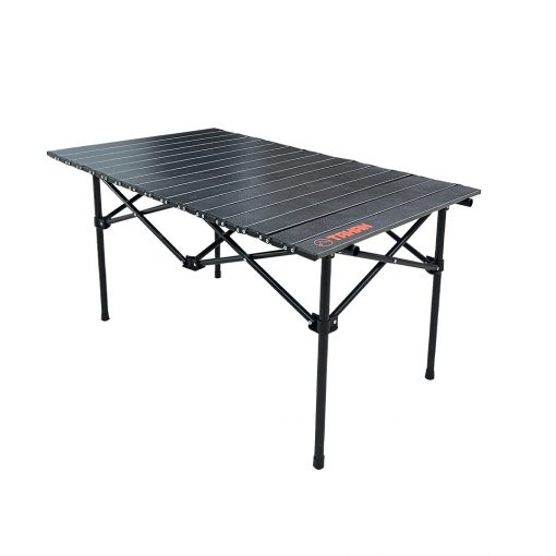 TAHAN Foldable Eggroll Lightweight Camping Table - 95CM, PTT Outdoor, tahan eggroll table 95cm,