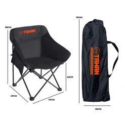 TAHAN, PTT Outdoor, tahan ergoshift foldable camping chair size,