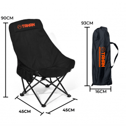 Camping Ultra Comfort Combo, PTT Outdoor, tahan ergoshift highback camping chair size 2,