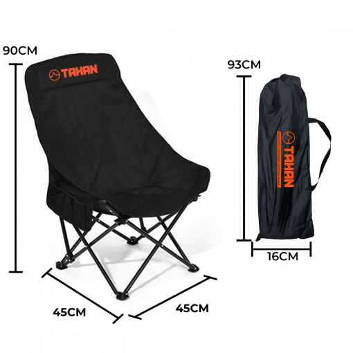 Lounge Essential Combo, PTT Outdoor, tahan ergoshift highback camping chair size 2,