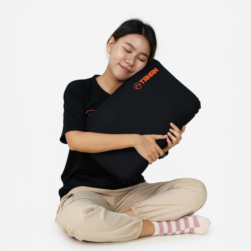TAHAN GoSleep 5 Seconds Self Inflating Pillow, PTT Outdoor, tahan gosleep self inflating pillow 3,