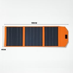 TAHAN Portable Solar Panel 60W, PTT Outdoor, tahan portable solar panel 60W open size,