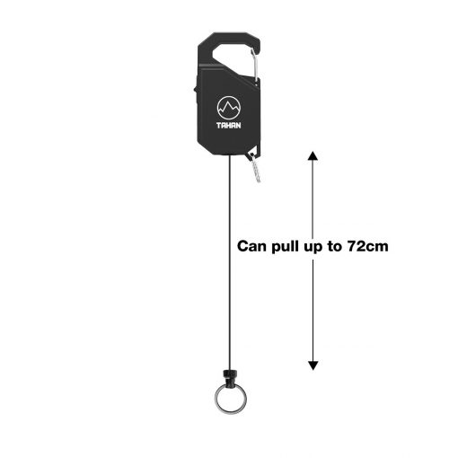 TAHAN ProTract Carabiner, PTT Outdoor, tahan protract carabiner with rope,